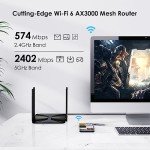 High-Speed WiFi 6 AX3000 Dual Band Router