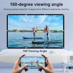 DUYIKJ 84-Inch Portable 4K Projector Screen