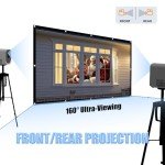 120" Portable Projector Screen - Indoor/Outdoor Use