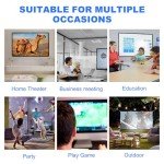DUYIKJ 84-Inch Portable 4K Projector Screen