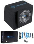 Rockville 10" 1200W Car Subwoofer & DB11 Amp
