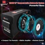 H YANKA 12" Active Subwoofer System for Cars