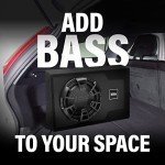 BOSS 12" Powered Car Subwoofer Package with Remote
