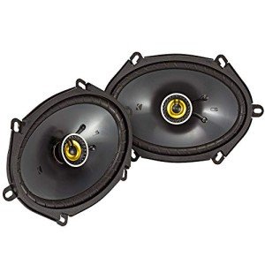 KICKER CS Series 6x8 Inch Car Speakers (2 Pack)