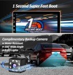 10" Bluetooth Double Din Car Stereo with Backup Camera