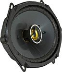 KICKER CS Series 6x8 Inch Car Speakers (2 Pack)