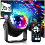 LED Strobe Party Lights with Sound Activation