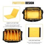 LEFOR·Z DJ Gear Organizer Bag with Padded Base