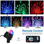 LED Strobe Party Lights with Sound Activation