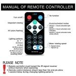 LED Strobe Party Lights with Sound Activation