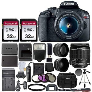 Canon EOS Rebel T7 SLR Camera Bundle with Accessories