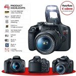 Canon EOS Rebel T7 SLR Camera Bundle with Accessories