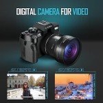 48MP 4K Vlogging Camera with WiFi & Flip Screen