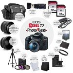 Canon EOS Rebel T7 SLR Camera Bundle with Accessories