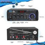 Pyle 200W Wireless Bluetooth Stereo Amplifier