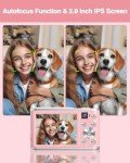 4K 48MP Dual Camera Vlogging Kit - Pink
