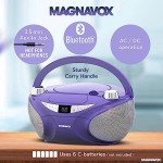 Magnavox MD6949 Portable CD Boombox with Bluetooth