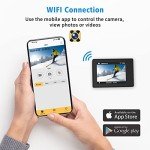 4K Waterproof Action Camera with WiFi and Remote