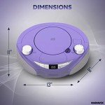 Magnavox MD6949 Portable CD Boombox with Bluetooth
