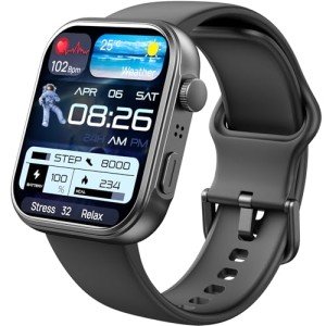 TOZO S6 AMOLED Fitness Smartwatch with Health Monitor
