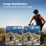 5K Waterproof Action Camera with Remote & Accessories