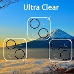 3 Pack Tempered Glass Lens Protectors for iPhone