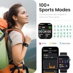 TOZO S6 AMOLED Fitness Smartwatch with Health Monitor