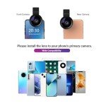 Apexel 2-in-1 Phone Camera Lens Kit