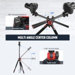 NEEWER 79" Aluminum Camera Tripod Monopod with Head