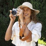 MegaGear Sierra Series Leather Camera Strap - Brown