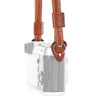MegaGear Sierra Series Leather Camera Strap - Brown