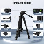 MoKo 70" Tripod Stand for iPad and Phones