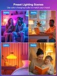 Color Changing Smart LED Bulb with Alexa & Google Assistant