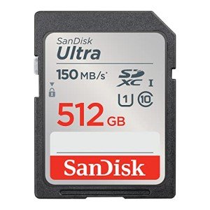 SanDisk 512GB Ultra SD Card - 150MB/s Speed