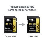 Lexar 128GB Professional UHS-II SDXC Memory Card