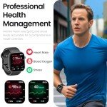 TOZO S6 AMOLED Fitness Smartwatch with Health Monitor