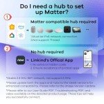 Linkind Smart Color Changing LED Light Bulbs, 4-Pack