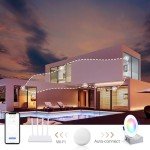 Peteme 4-Inch LED Smart Recessed Lights - 6 Pack