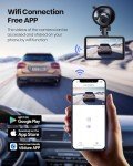 DELLFY 4K Dual Dash Cam with Night Vision
