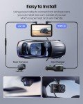 DELLFY 4K Dual Dash Cam with Night Vision