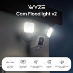 WYZE Floodlight Camera v2 with 2K HD & Night Vision