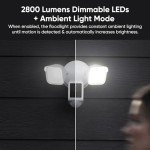 WYZE Floodlight Camera v2 with 2K HD & Night Vision