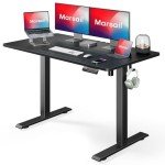 Marsail Adjustable Electric Standing Desk with Memory Presets