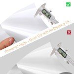 Matte Printable Sticker Paper for Inkjet Printers