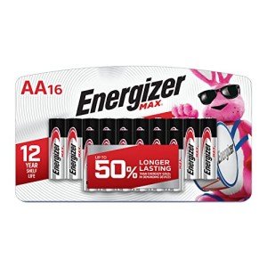 Energizer Max AA Alkaline Batteries, 16 Pack