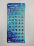 PGSONIC 50-Pack LR44 Alkaline Button Cell Batteries