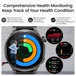 TOZO S5 Smartwatch with AMOLED Display and Fitness Features
