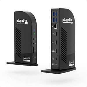 Plugable 13-in-1 USB-C Triple Monitor Dock