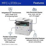 Brother MFC-L3720CDW Wireless Color All-in-One Printer