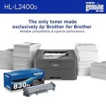 Brother HL-L2400D Compact Monochrome Laser Printer
